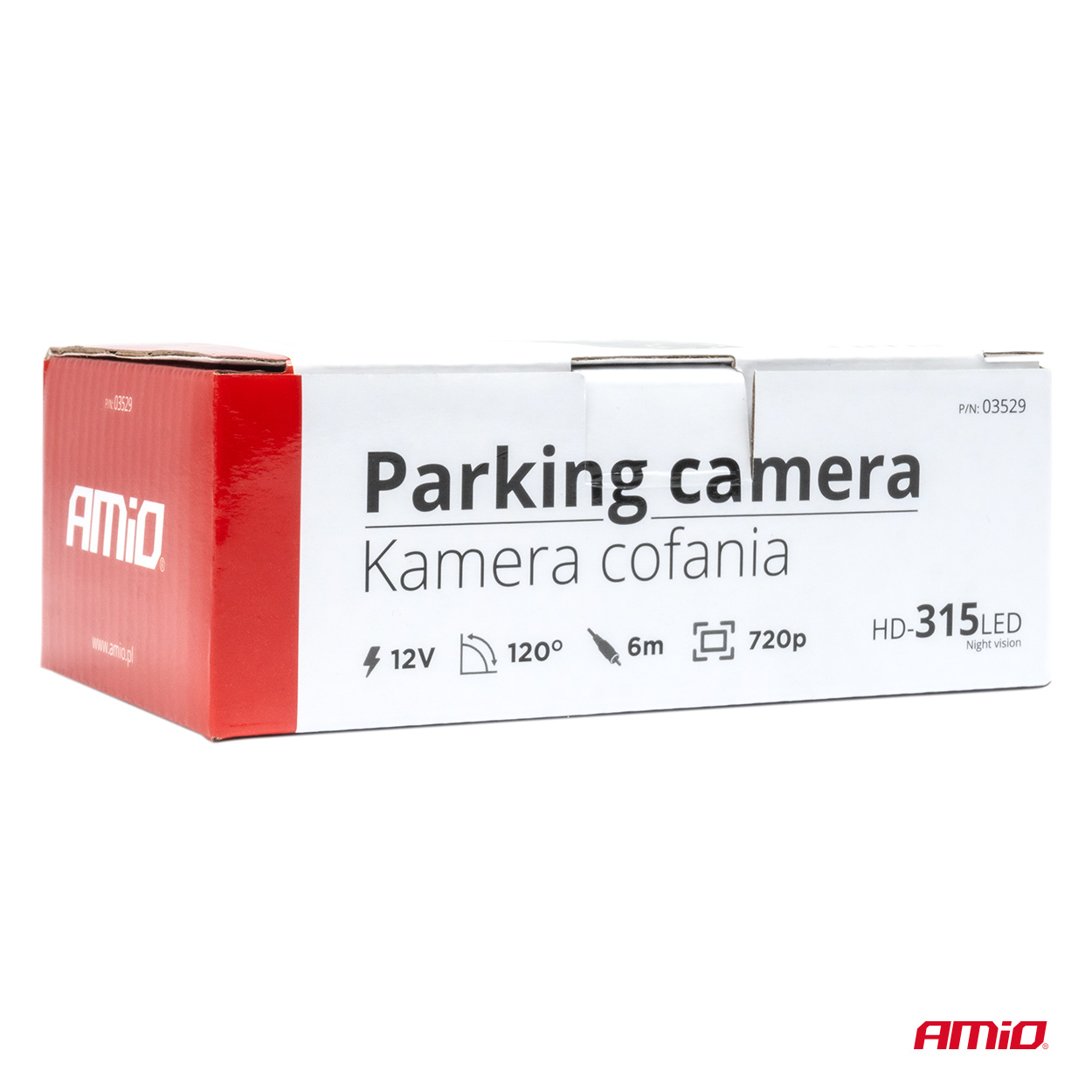 Kamera cofania parkowania HD-315 LED 12 V 720p — ujęcie 8