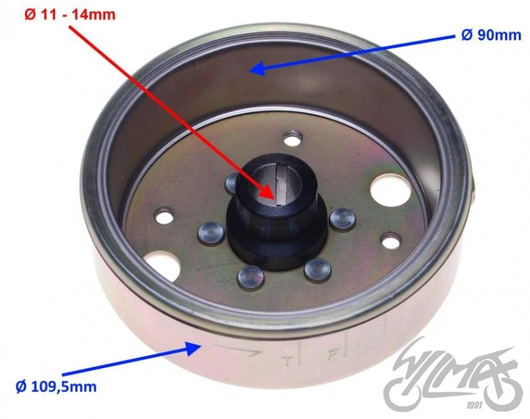 Koło magnesowe 4T — ujęcie 2