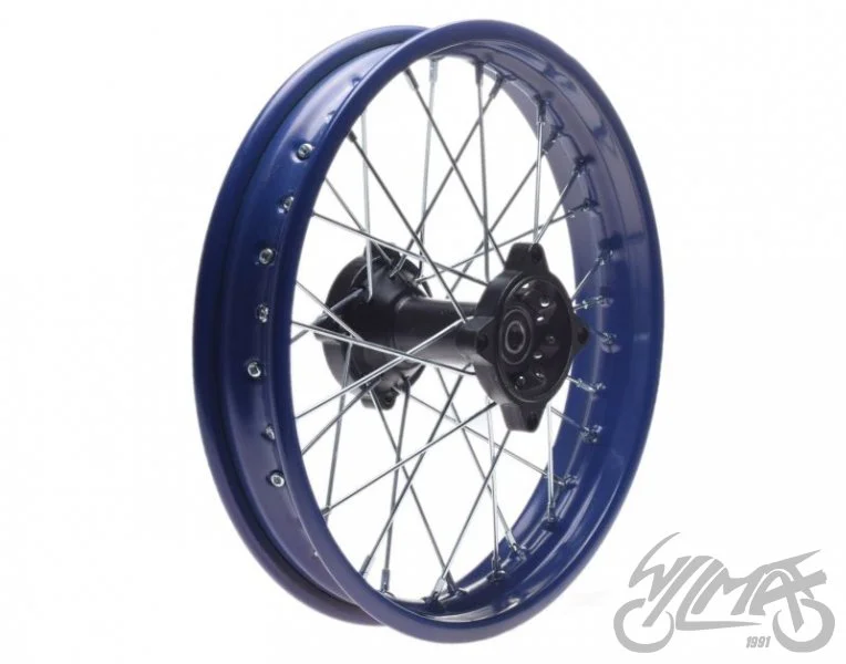 Koło tył 1.85-14 do pit bike Honda CRF50 niebieski — ujęcie 1