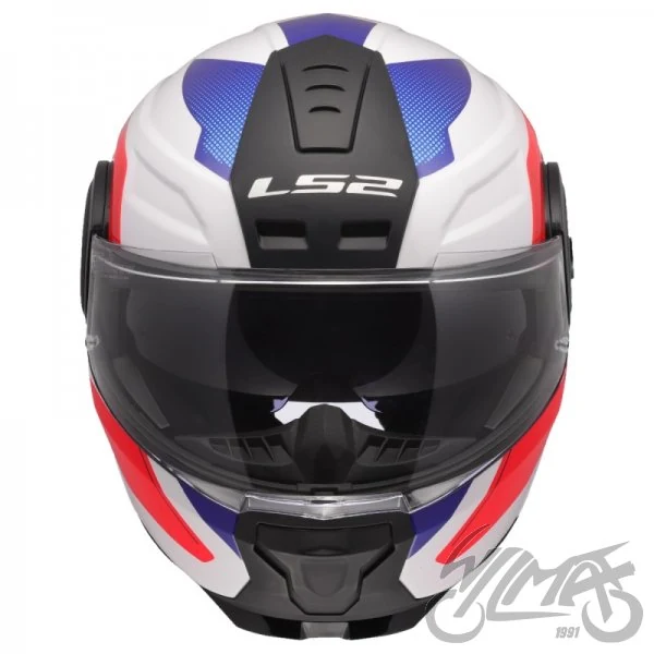 Kask szczękowy LS2 FF902 Scope II Duria White Blue Red-06 — L — ujęcie 4