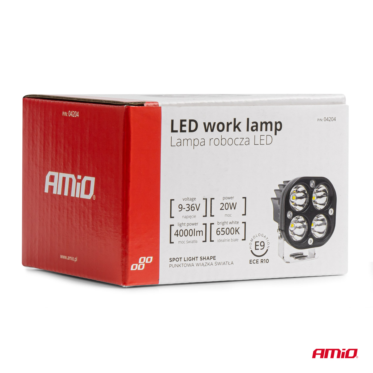 Lampa robocza szperacz LED AWL63 20 W 6500K 4000lm 12 V 24 V — ujęcie 9