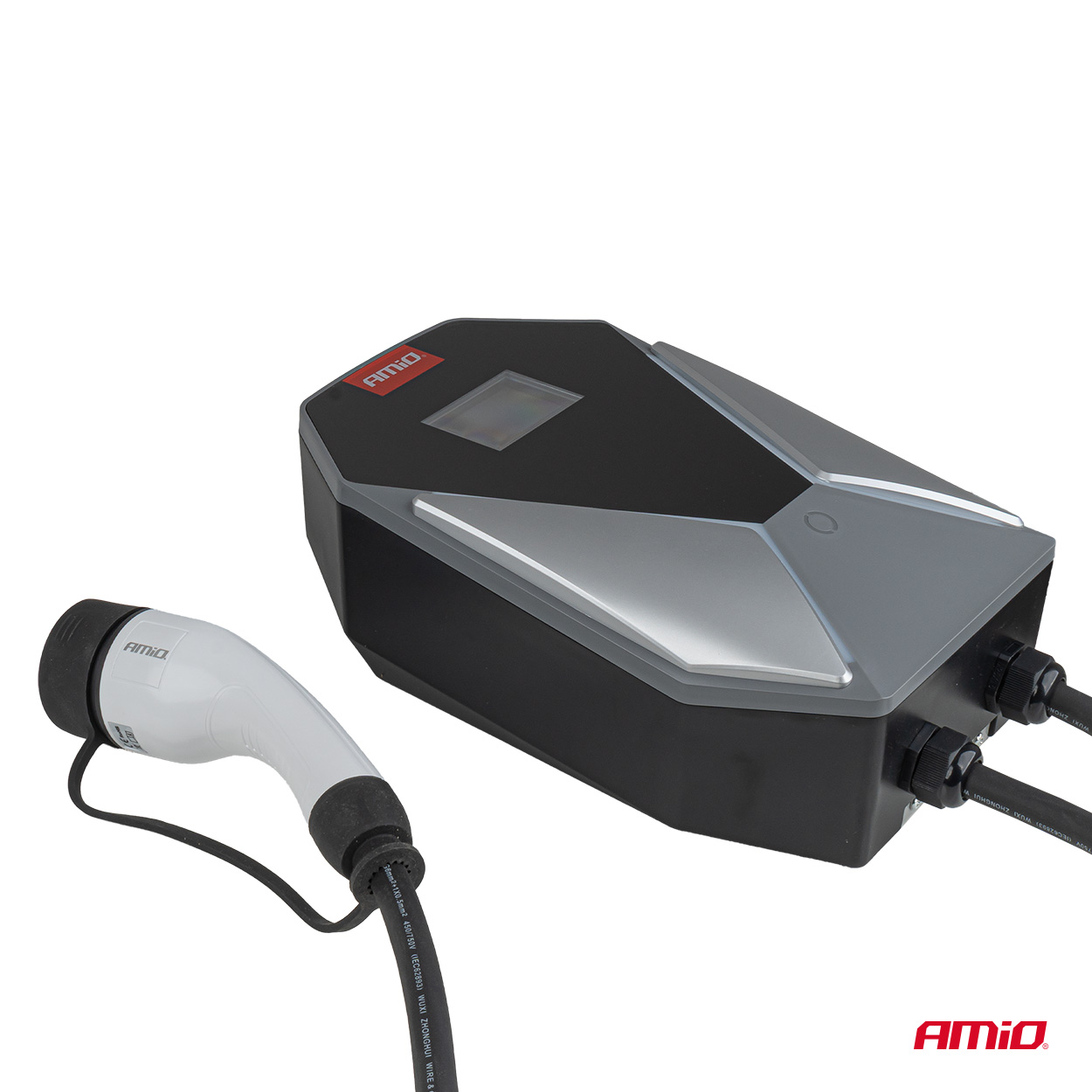 Ścienna ładowarka samochodu elektrycznego EV wallbox trójfazowa 11kW 16A 400V — ujęcie 9