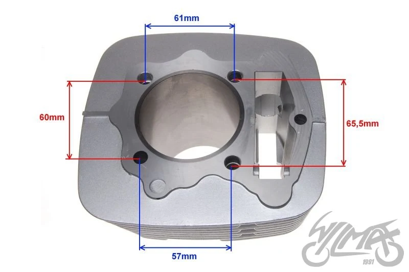 Cylinder do cross ATV Loncin 250 4T 65,50 mm — ujęcie 4