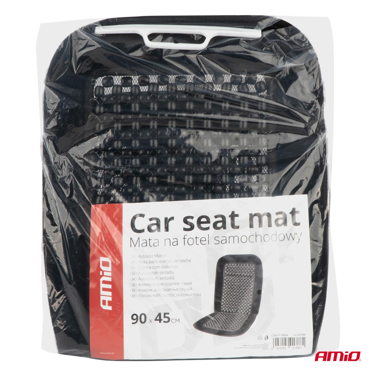 Mata na fotel samochodowy koraliki CSM-01 — ujęcie 4