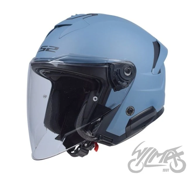Kask LS2 OF618 Verso II Solid Misty Blue — XS