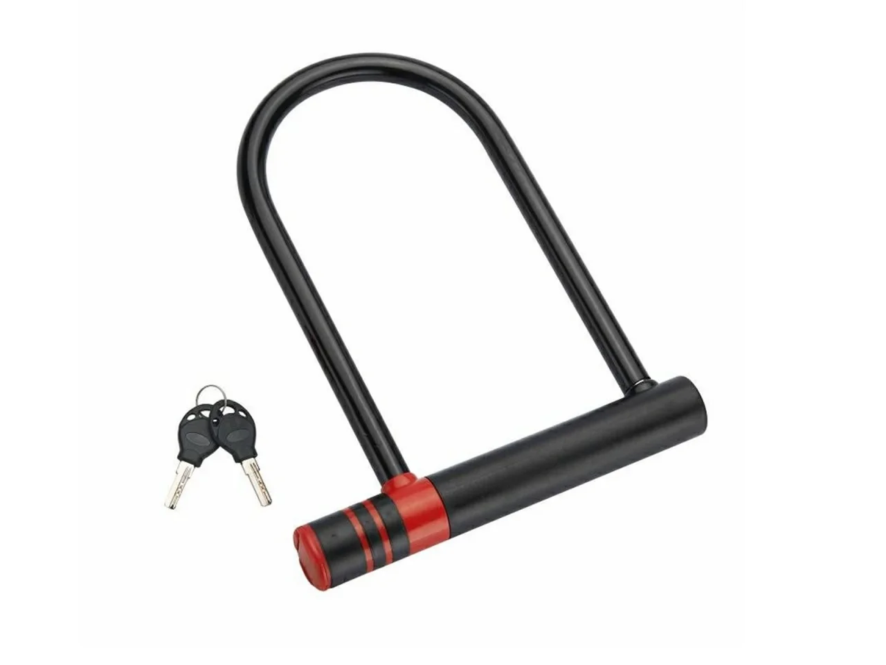 Blokada rowerowa 180 x 320mm - U-LOCK - kluczyk — ujęcie 3
