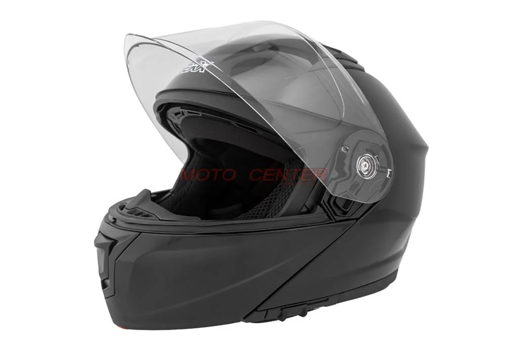 Kask motocyklowy szczękowy z blendą BLEXX YA-967 czarny XL ECER22.06 — ujęcie 2