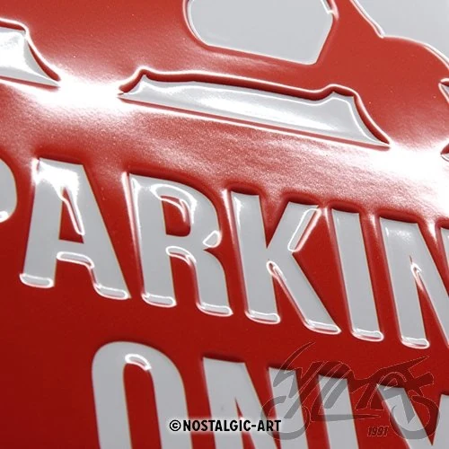 Tablica plakat 20 × 30 Vespa parking only 22282 — ujęcie 3