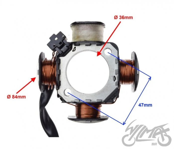 Stator iskrownik do TGB Suzuki — ujęcie 2
