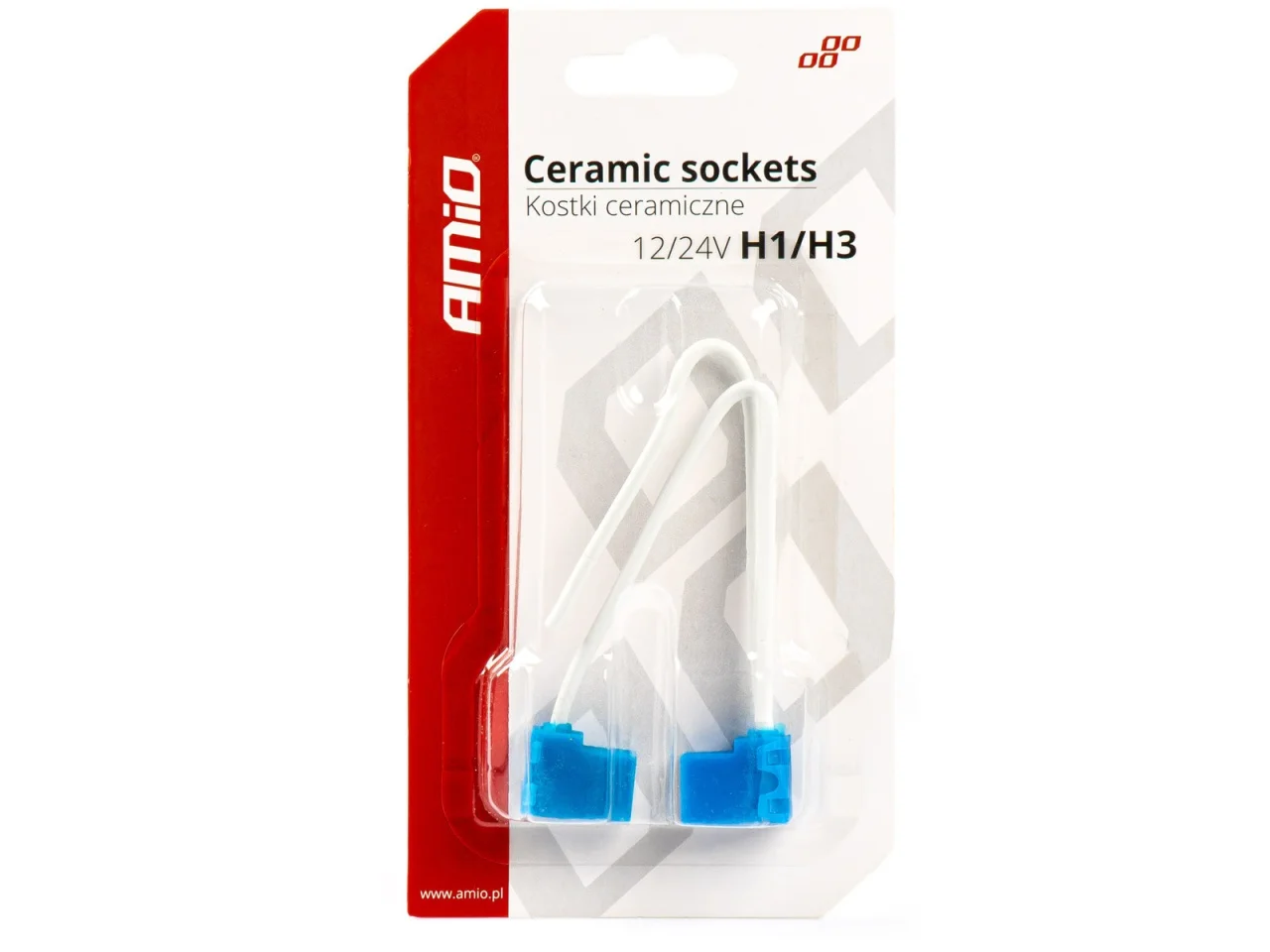 Złącze elektryczne / gniazdo do żarówki H4 boczne (ceramiczne) 2szt. — ujęcie 3