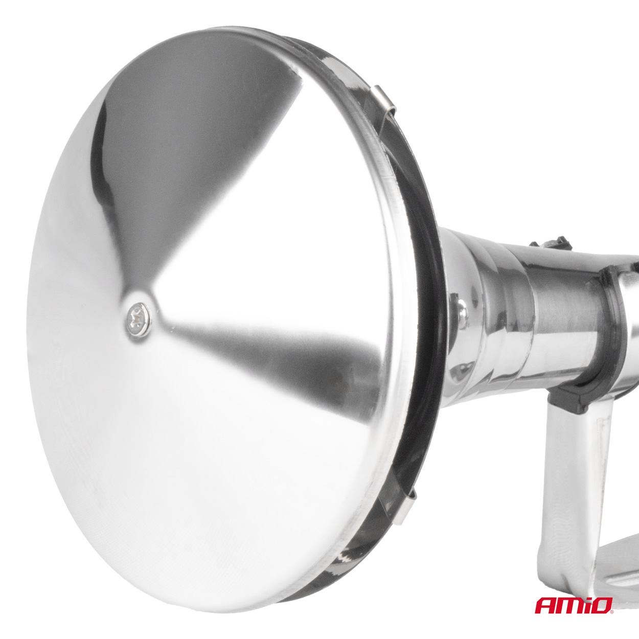 Klakson fanfara pneumatyczna sygnał dźwiękowy chrom 620 mm niski ton — ujęcie 3