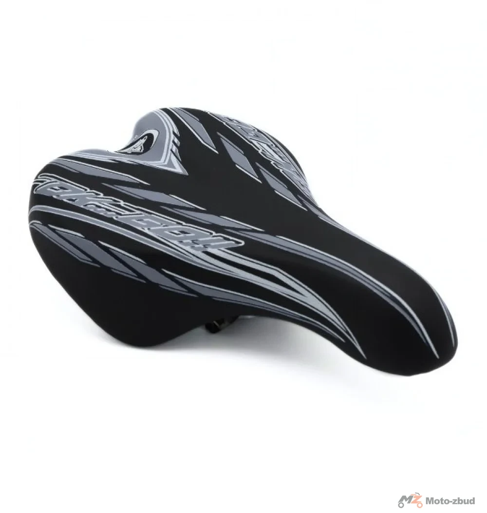Siodło row. selle monte grappa Junior ok-go 996 gr (220 × 145 mm/300gr.) czarno-srebrne