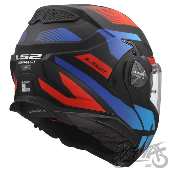 Kask szczękowy LS2 FF901 Advant X Nova Black Red Blue — L — ujęcie 6