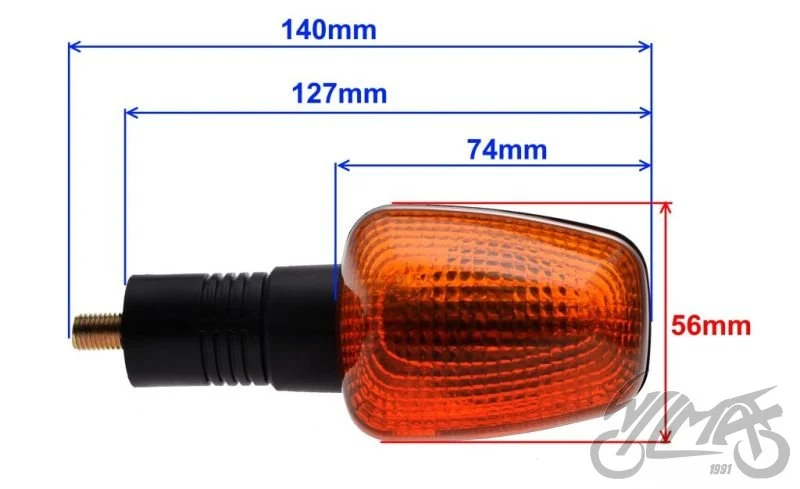 Kierunkowskaz tylny prawy do Suzuki GSX-R 750 — AL1286P — ujęcie 2