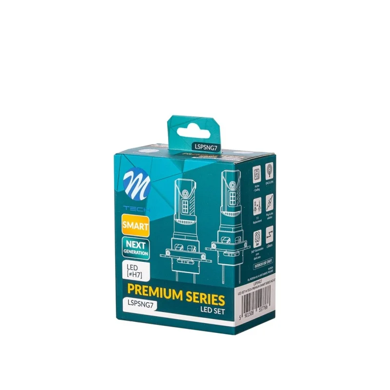 Zestaw LED SET M-TECH PREMIUM SMART NEXT GENERATION SERIES H7 — ujęcie 2