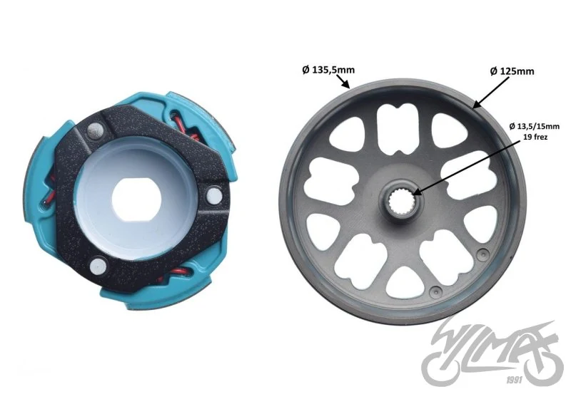 Zestaw tuningowy sprzęgła GY6 125 150 cc — ujęcie 2