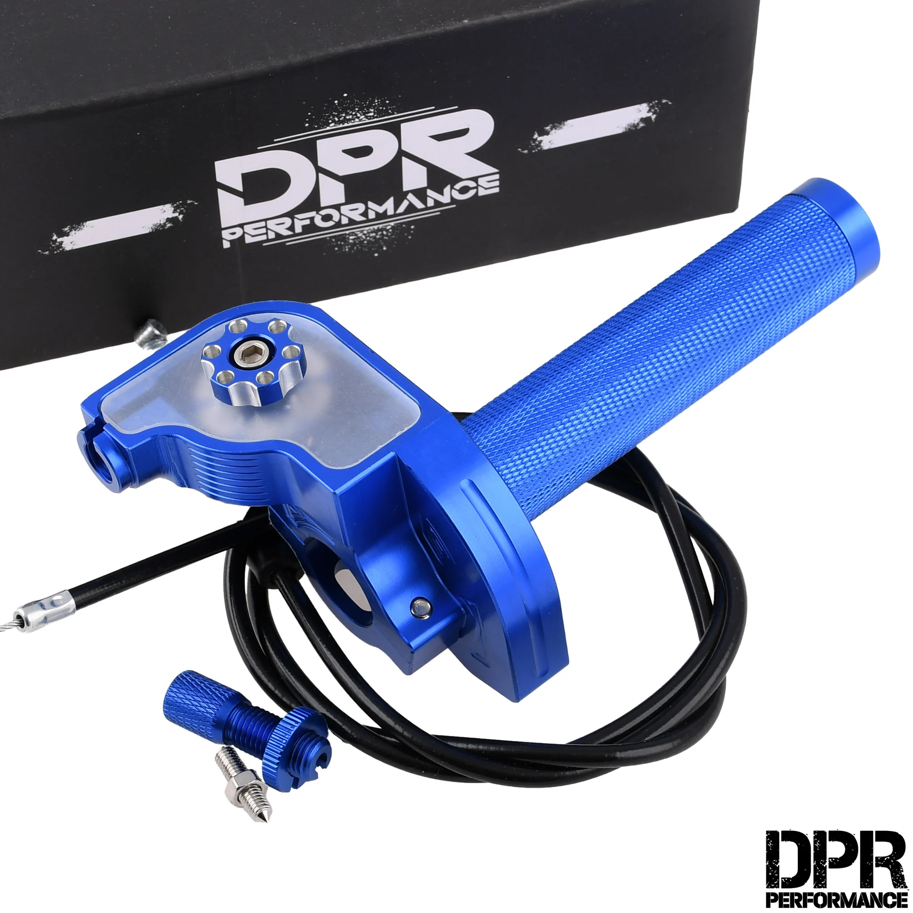 Rollgaz + linka DPR Performance aluminium CNC niebieski — ujęcie 2