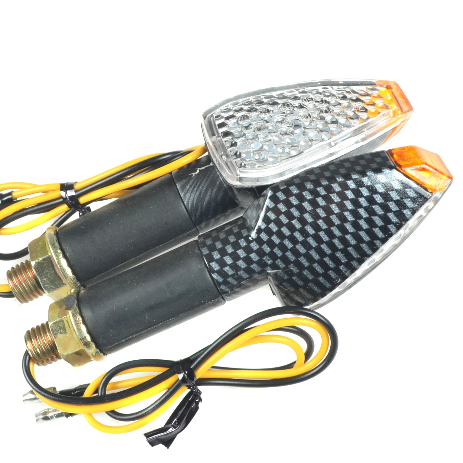 Kierunkowskaz mini strzałka LED carbon V4 kpl. — ujęcie 2