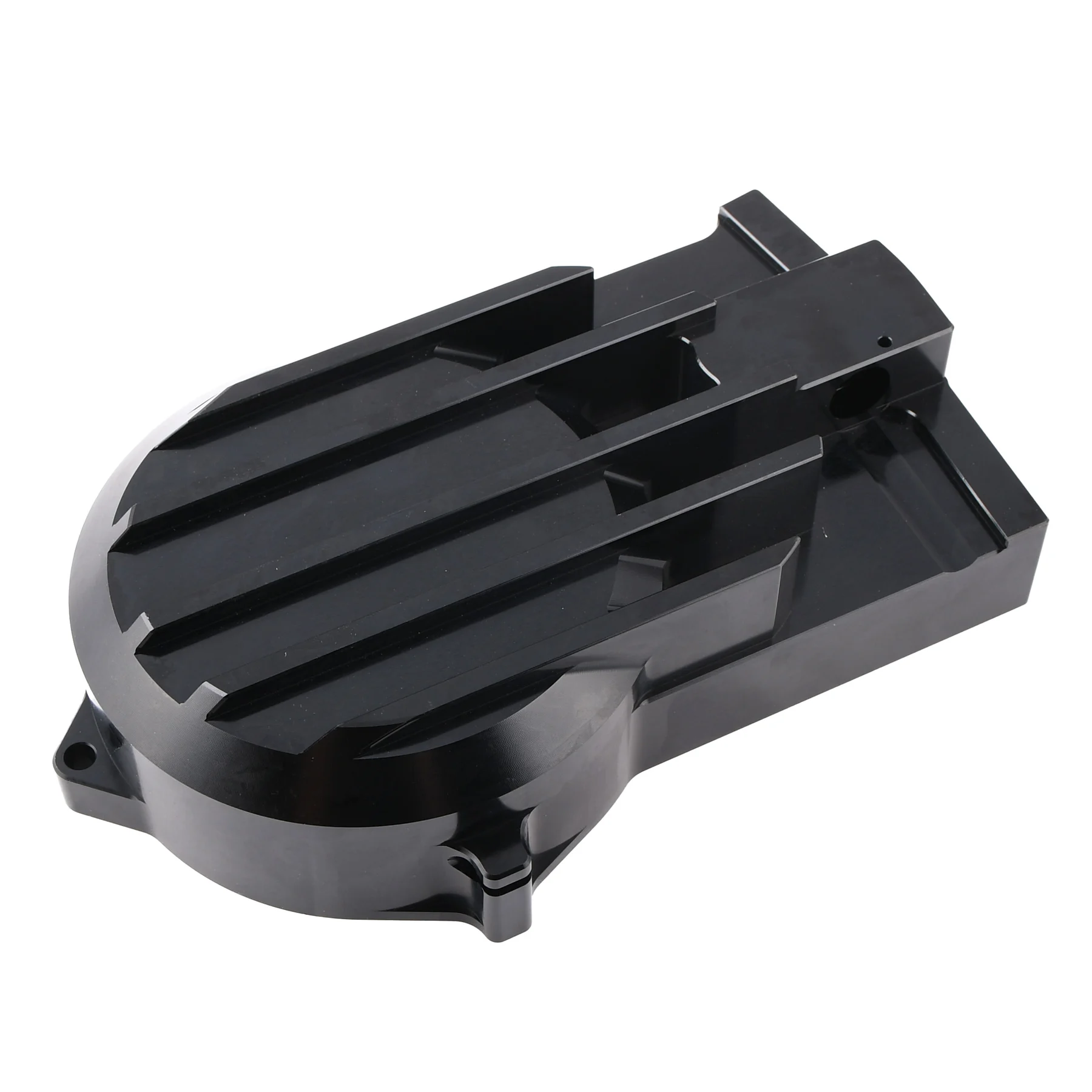 Pokrywa silnika prawa DPR Performance CNC do Simson S51, SR50 — czarna — ujęcie 2