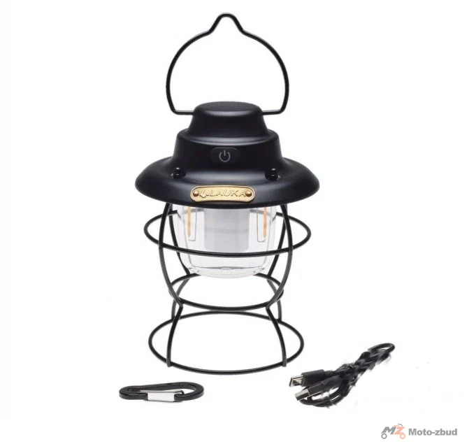 Lampa kempingowa retro