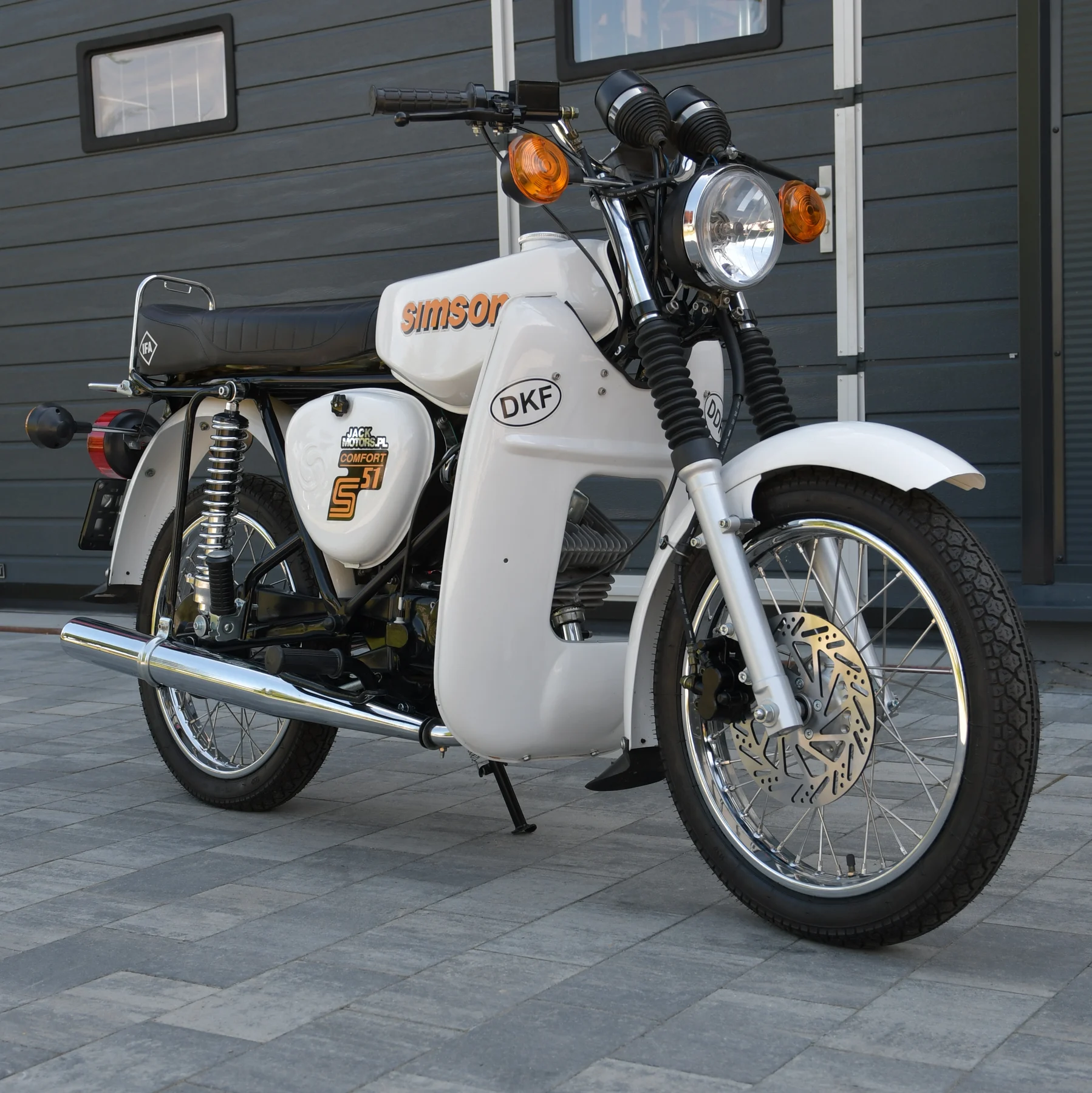 Tarcza hamulcowa Simson 220 mm V1 JMP premium — ujęcie 4