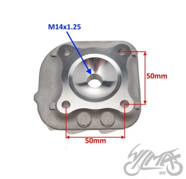 Cylinder żeliwny 2T z tłokiem 47 mm, wariant 70 — ZB0022B — ujęcie 2