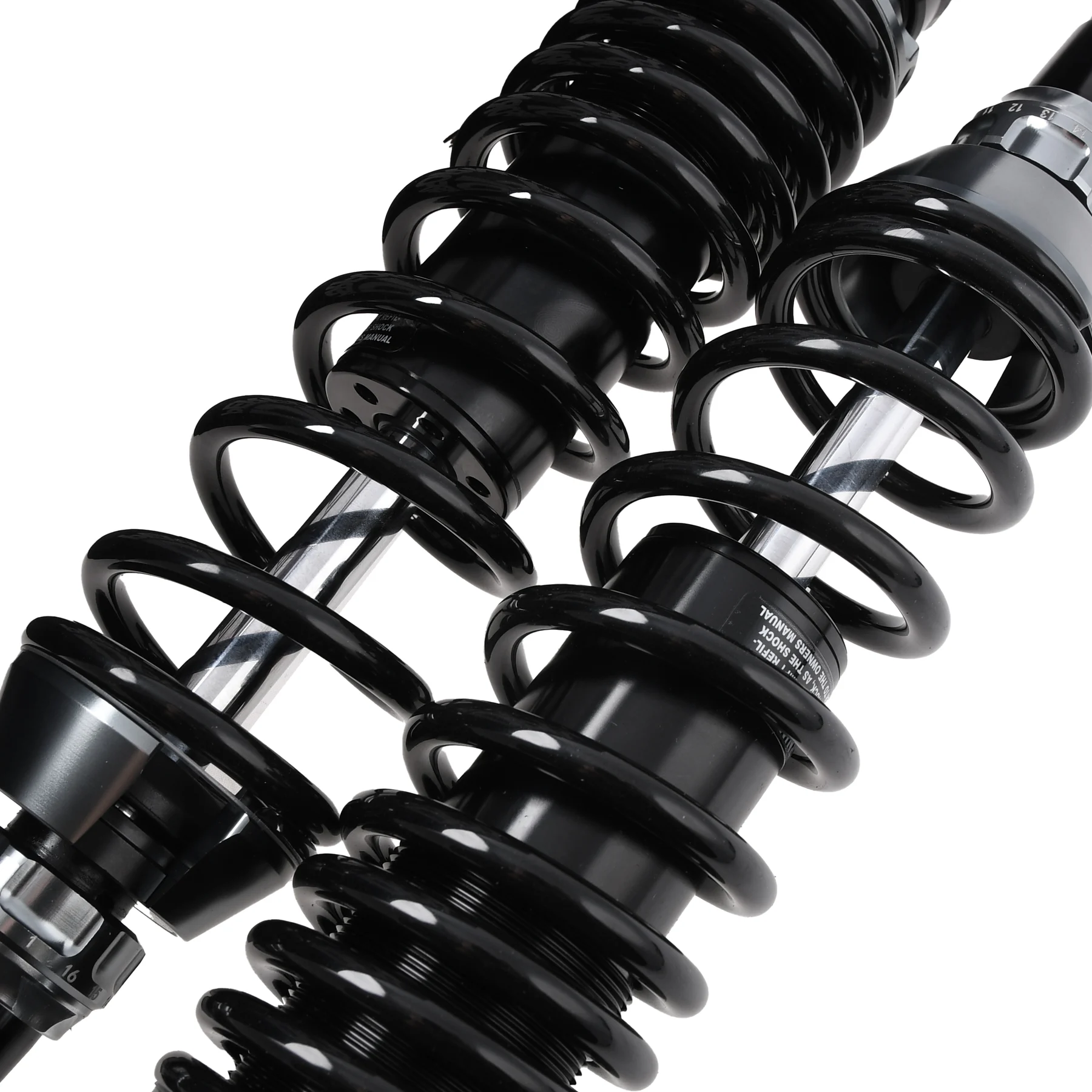 Amortyzatory Simson tył 360 mm titanium premium V2 kpl. DPR Performance — ujęcie 3
