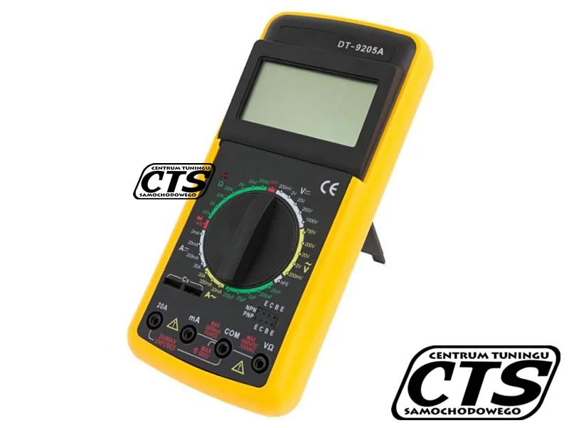 Miernik cyfrowy (multimetr) z buzzerem DT9205A