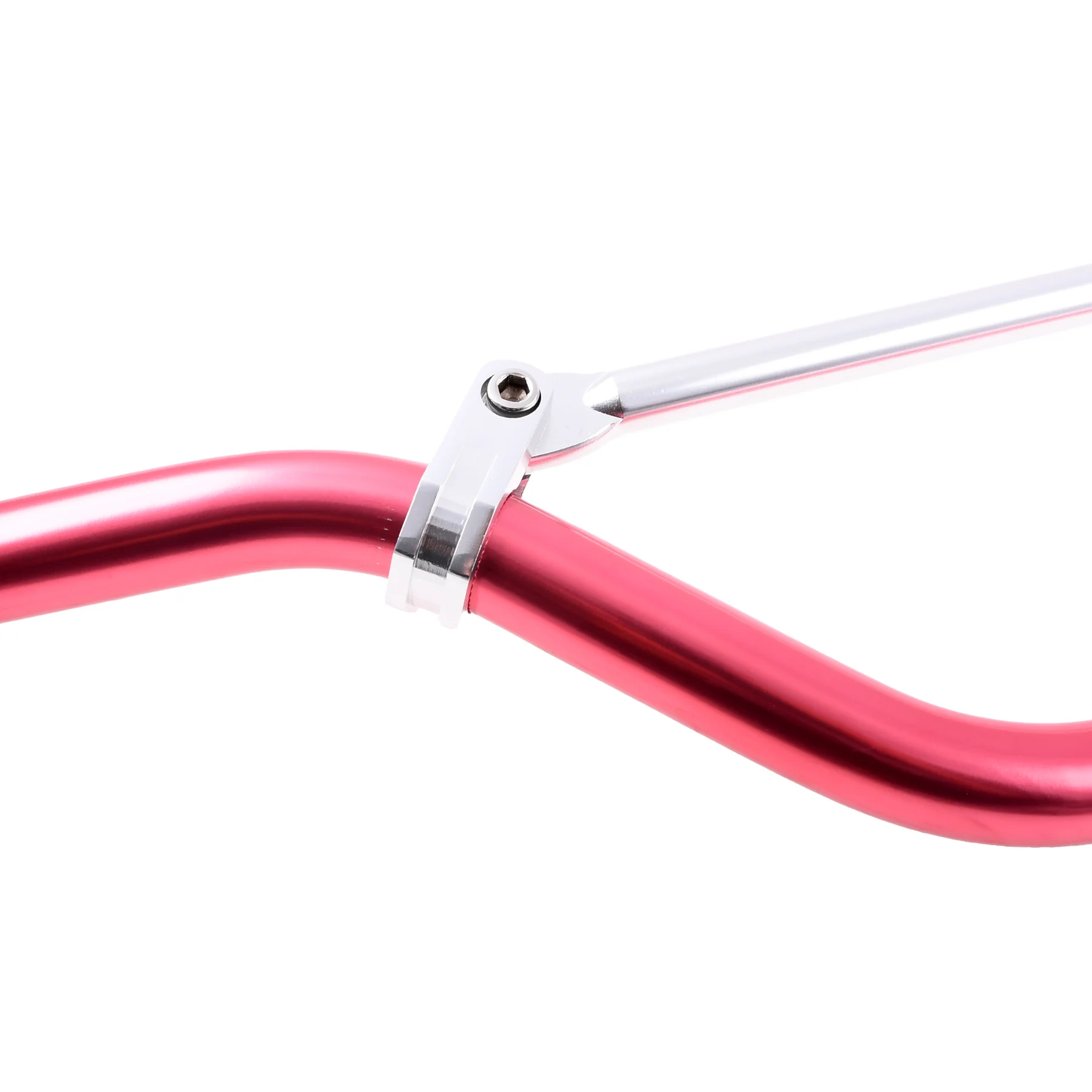 Kierownica Racing Force różowy połysk 22 mm 71 cm — ujęcie 2