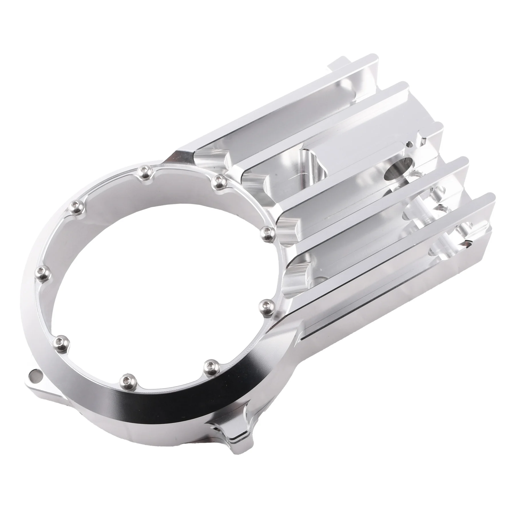 Pokrywa silnika prawa DPR Performance CNC Clear do Simson S51, SR50 — aluminium — ujęcie 6