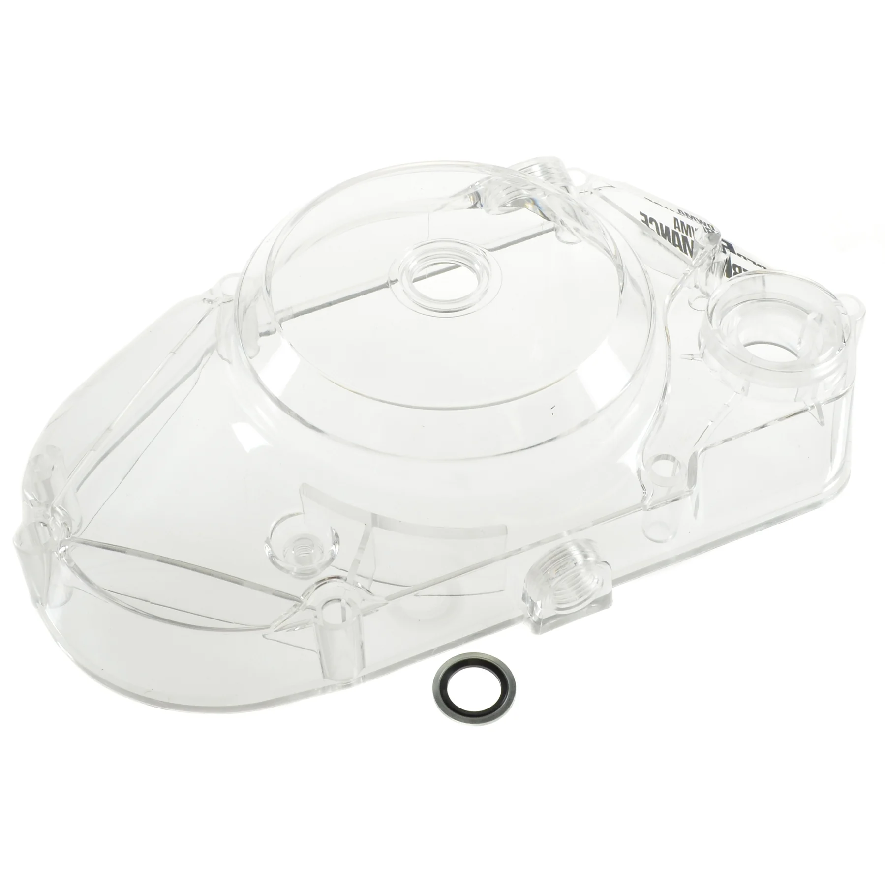 Pokrywa silnika Simson S51 SR50 lewa clear Flowma Performance — ujęcie 2