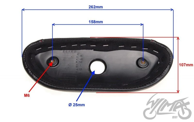 Oparcie kufra k-max — ujęcie 2