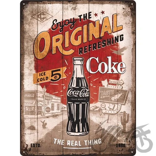 Tablica plakat 30 × 40 Coca-Cola original 23310