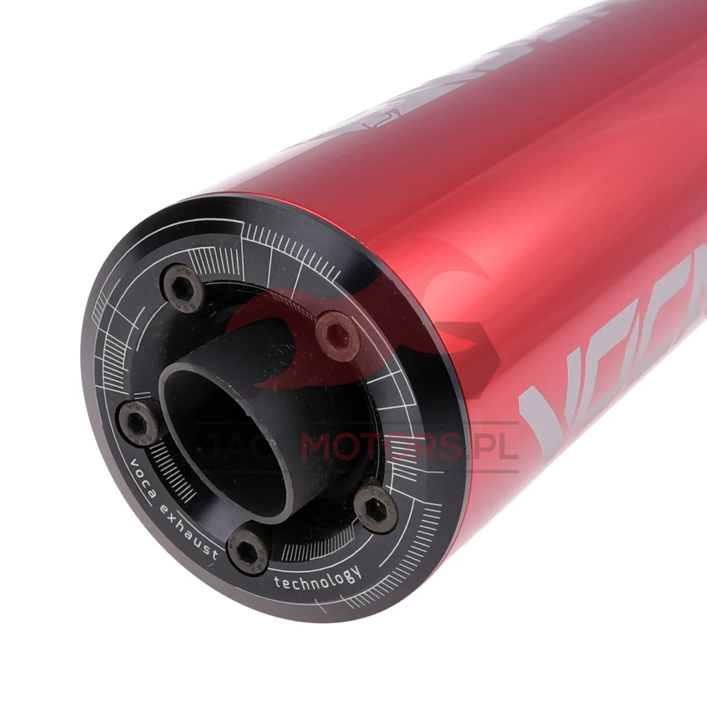 Końcówka wydechu VOCA racing czerwona — ujęcie 3