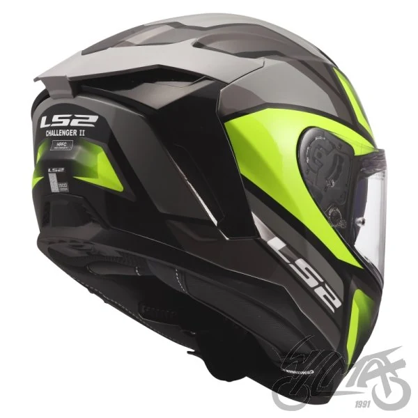 Kask LS2 FF817 Challenger II Viper Grey h-v y. — rozmiar M — ujęcie 5