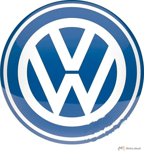 Plakat okrągły 35 cm vw logo 25106