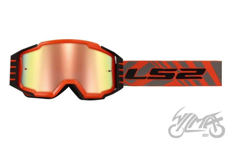 Gogle LS2 Charger pro kid h-v orange iridium visor