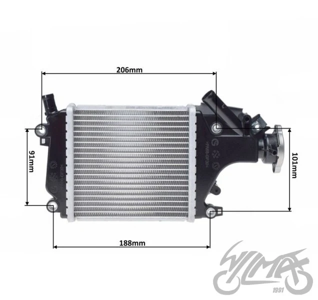 Chłodnica cieczy do Hondy SH 125 150 — ujęcie 2