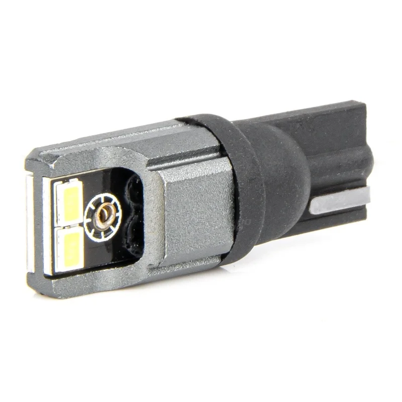 Żarówka W5W T10 12V/24V 4xLED SMD3020 CANBUS PRO biała AMIO (2szt.) — ujęcie 2