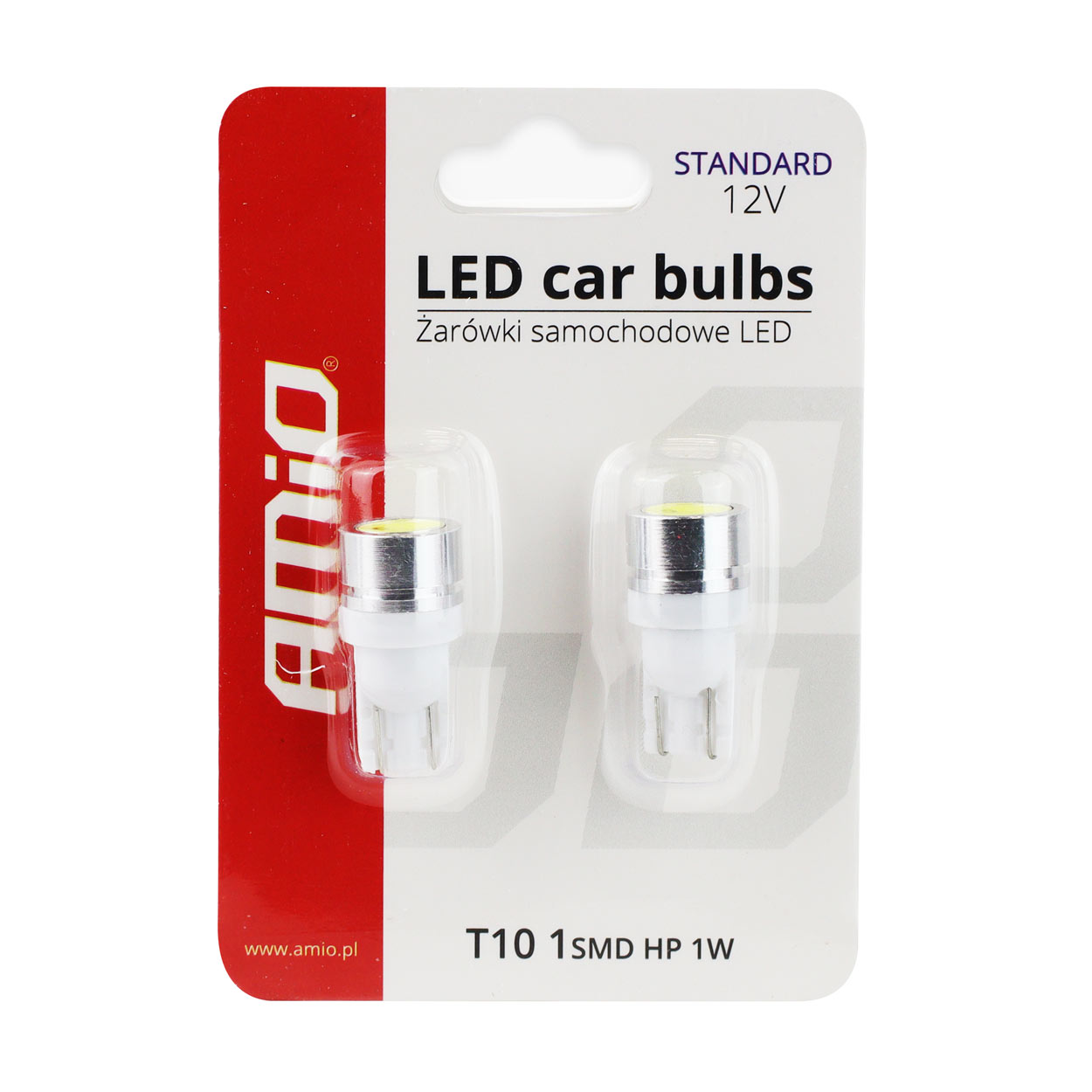 Żarówki LED STANDARD T10 W5W 1xSMD HP 1 W 12 V — ujęcie 5