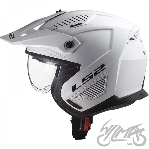 Kask LS2 OF606 Drifter Solid White-06 — rozmiar 3XL — ujęcie 3