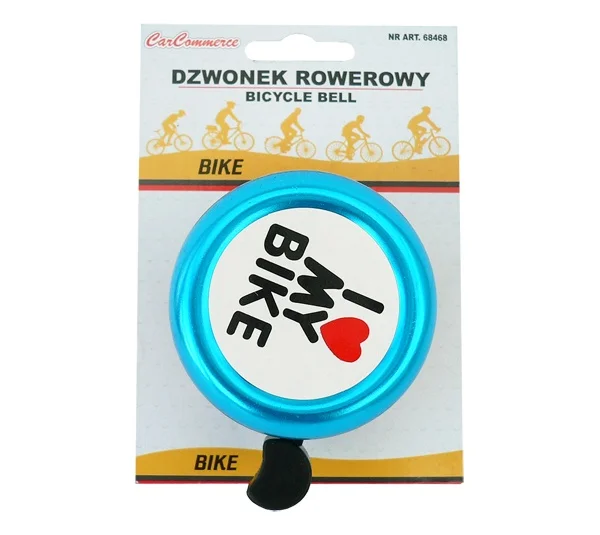 Dzwonek rowerowy - MY BIKE - NIEBIESKI