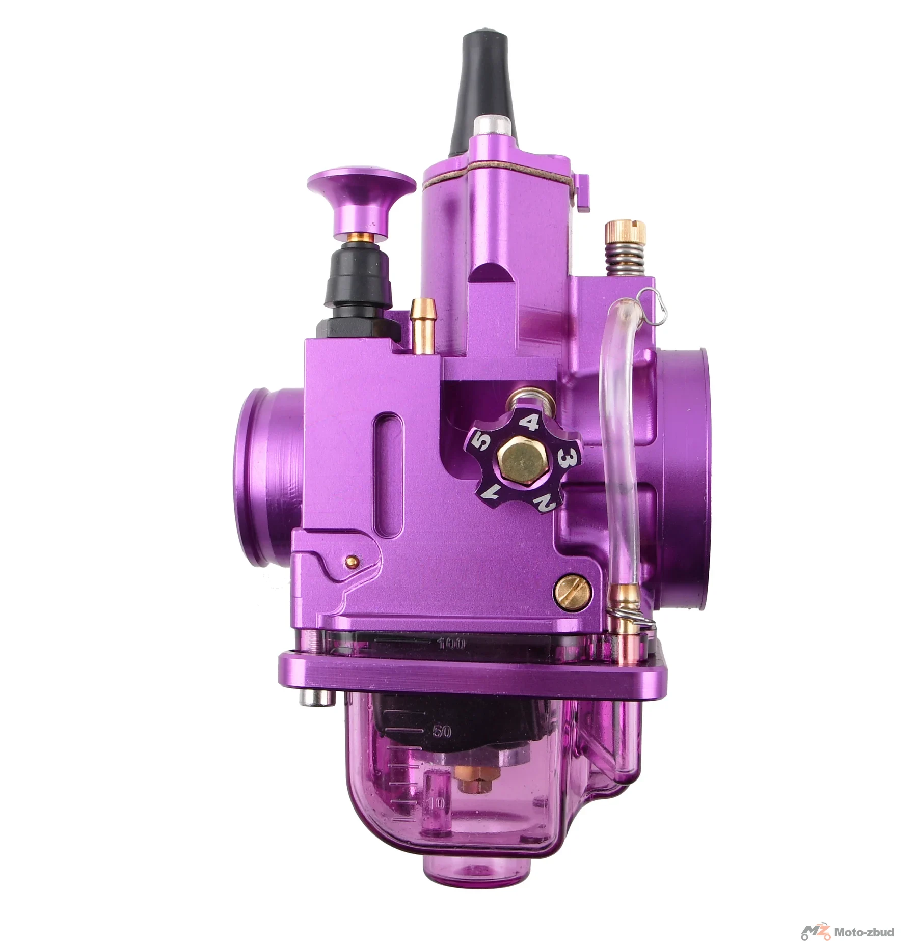 Gaźnik DPR Performance 28 mm PWK CNC fioletowy + zestaw dysz do regulacji 2 gatunek — ujęcie 3