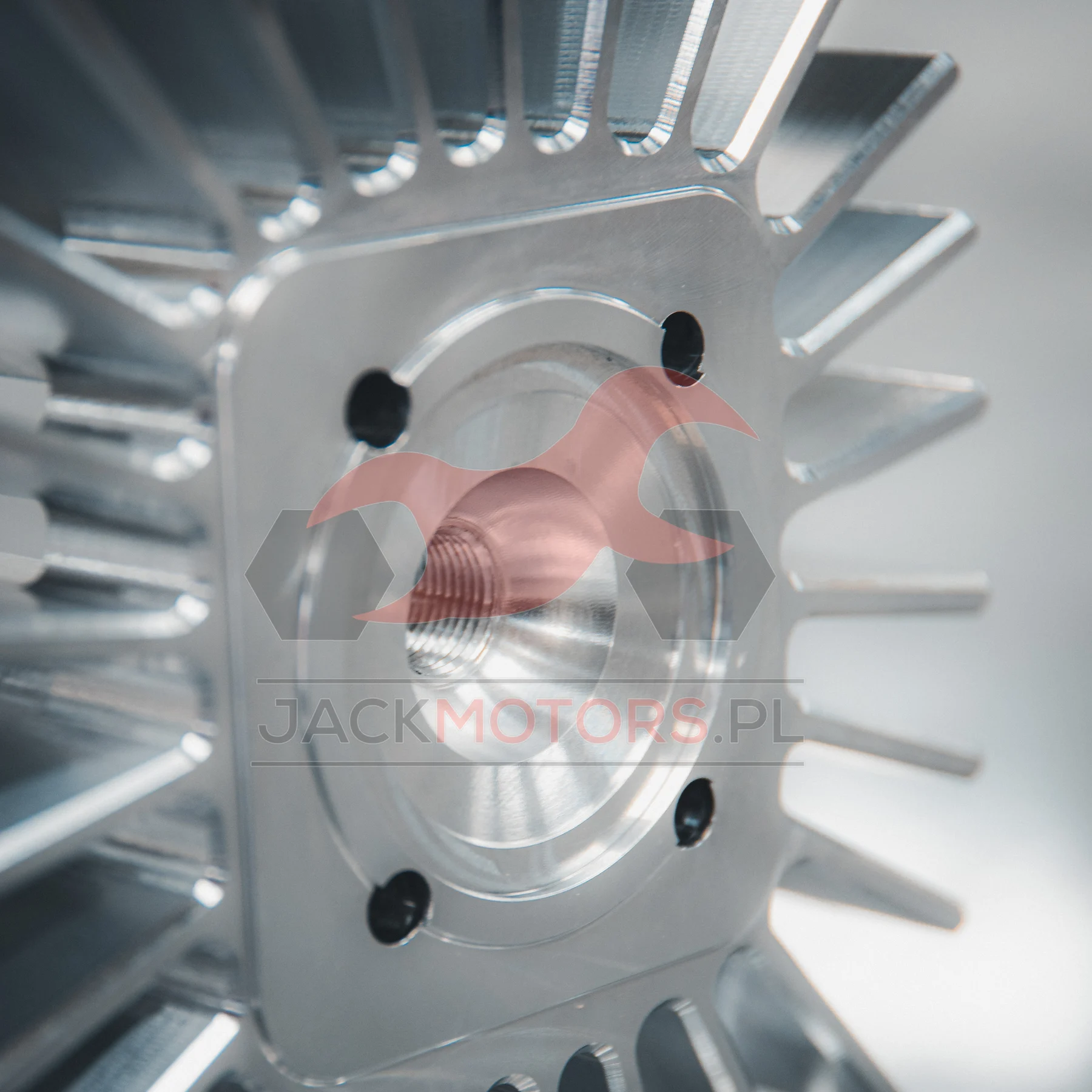Głowica cylindra Jawa 50 40 mm tuning aluminium CNC słoneczko DPR Performance — ujęcie 9