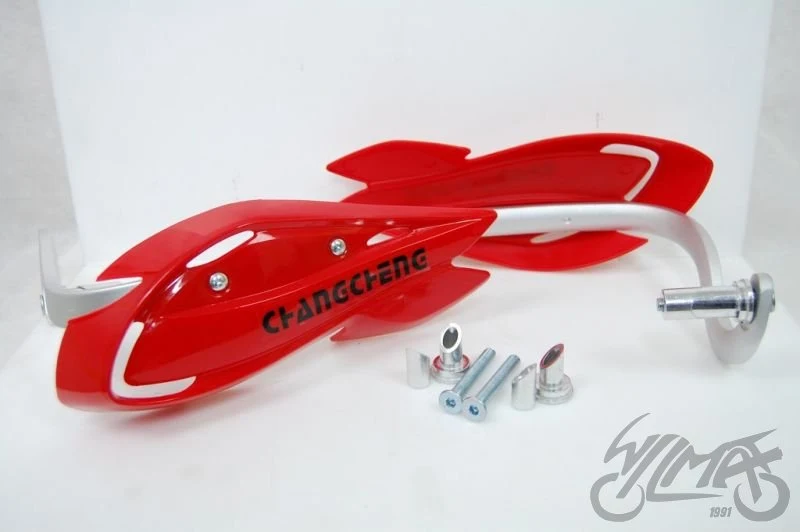Osłony dłoni Enduro CC-PC-353, czerwone — para