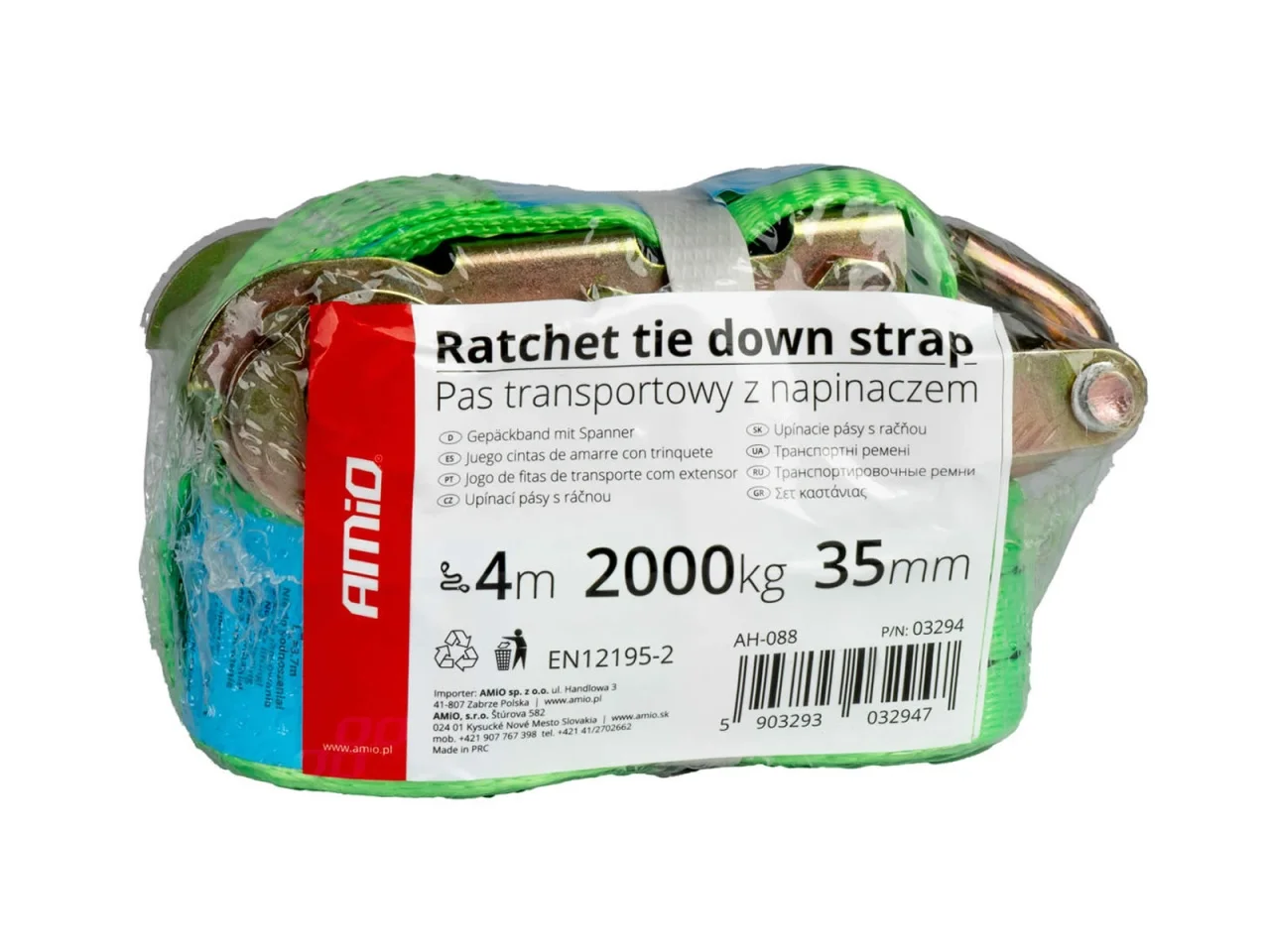 Pas transportowy z napinaczem 2000 kg 35 mm 4m — ujęcie 6
