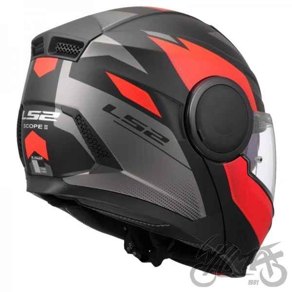 Kask szczękowy LS2 FF902 Scope II Duria M.Black Red-06 — S — ujęcie 5