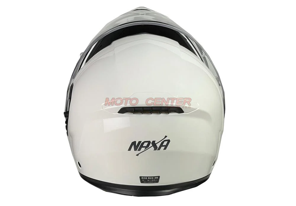Kask motocyklowy szczękowy Naxa FO7 Blenda biały XL + Pinlock — ujęcie 3