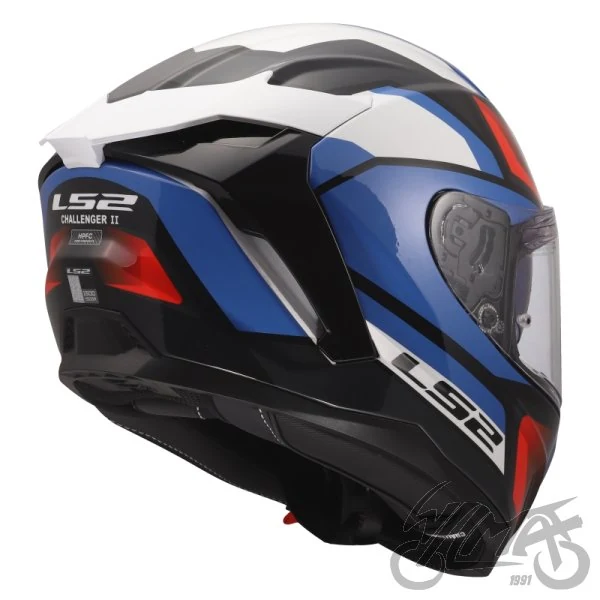 Kask LS2 FF817 Challenger II Viper wh. bl. Red — rozmiar M — ujęcie 5