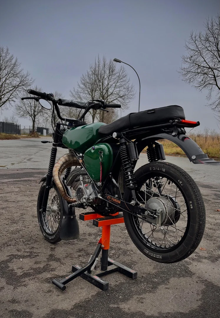 Tłumik Platek Racing Simson S60-85 cm³ cross racing JMP · carbon Evo (VM7445) — ujęcie 10